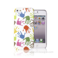 Fashionable Shell PC Spray Drawing Case for iPhone 5 Palm Style